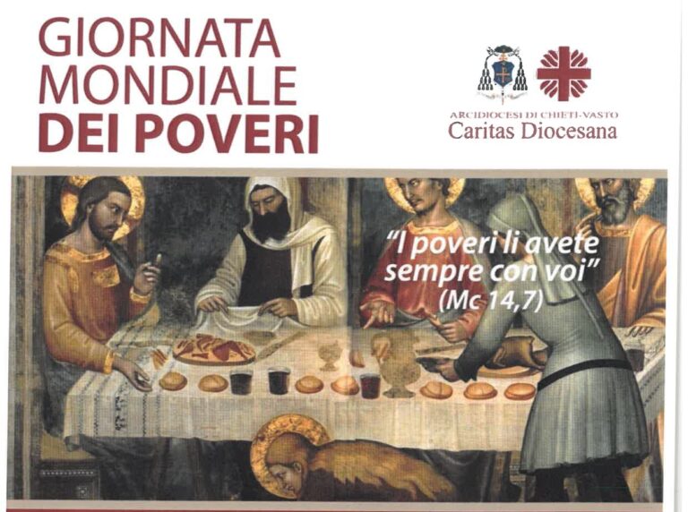 San Gabriele, giornata mondiale dei poveri: pellegrini da Chieti per il giubileo della Caritas
