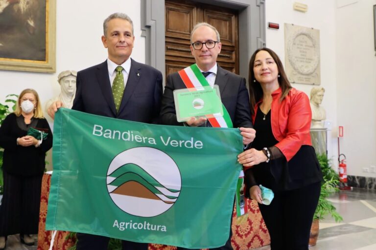 Pineto ottiene la Bandiera Verde Agricoltura 2021 della Cia