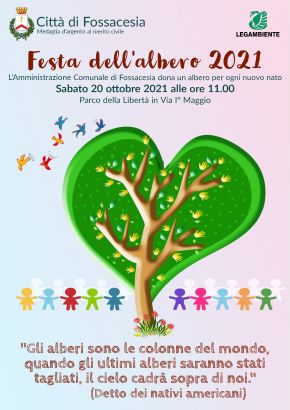 Fossacesia, Festa dell’Albero: 38 piantine saranno donate ai nuovi nati
