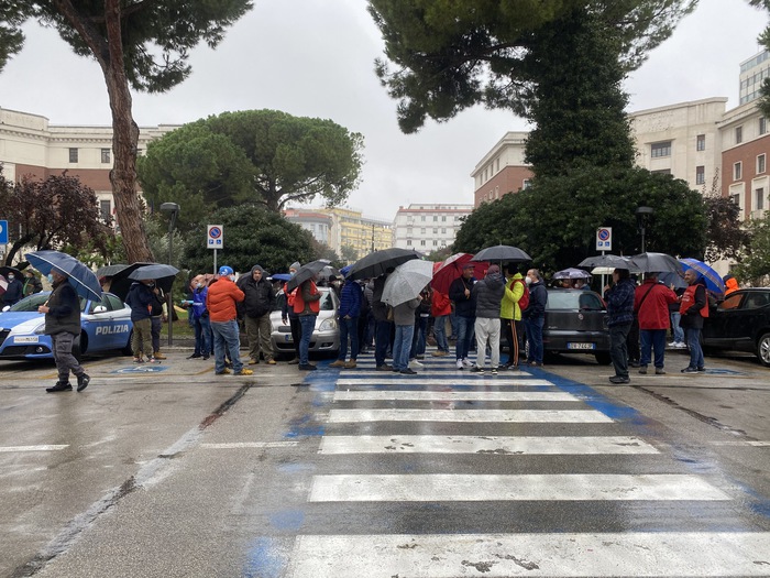 Sciopero lavoratori ambiente e igiene, sit in a Pescara