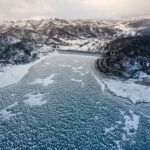 Lago di Campotosto ghiacciato: le foto