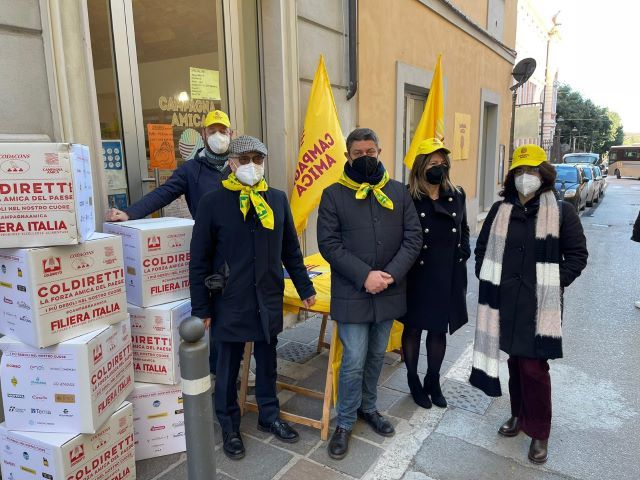 Coldiretti Abruzzo, conclusa la consegna dei pacchi della solidarietà