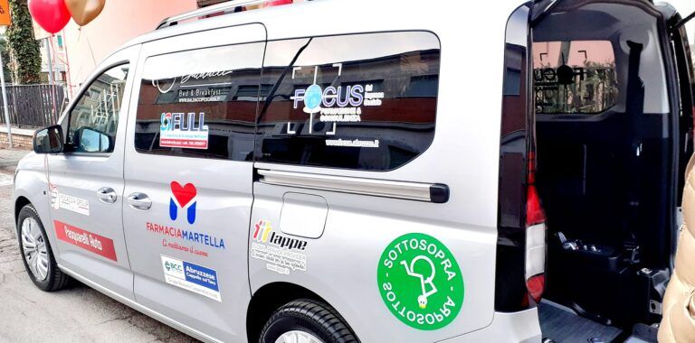 Pescara, un taxi sociale per i disabili grazie a Sottosopra