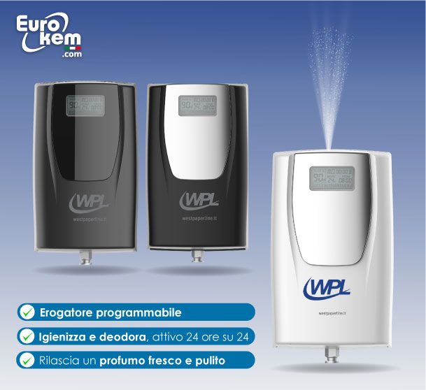 EUROKEM: inconfondibili e profumati Dispenser deodoranti