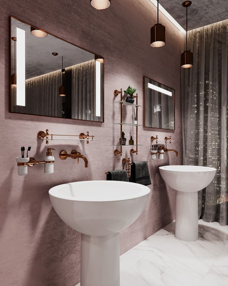 L'elegante collezione DULCAMARA di Mirella Tanzi Bathroom Design