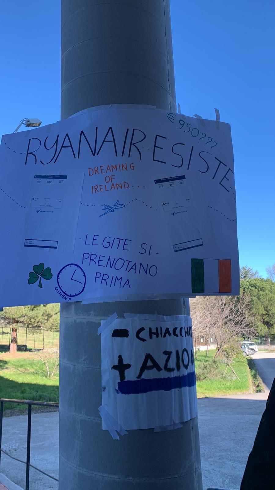 Nereto, mancanza di informazioni sullo stage linguistico: sciopero al Peano-Rosa FOTO