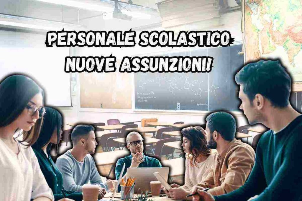 Scuola nuovi assunti