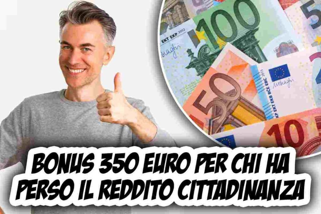 supporto 350 euro per percettori Rdc