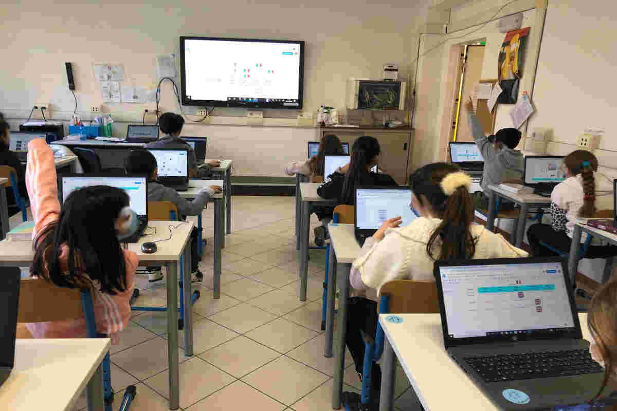aula informatica scuola primaria
