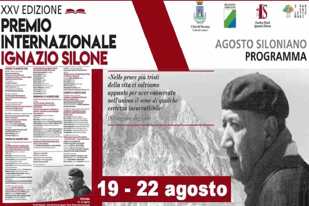 locandina premio ignazio silone