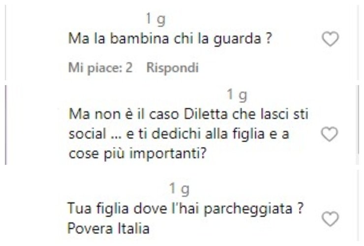 Diletta Leotta evento critiche 