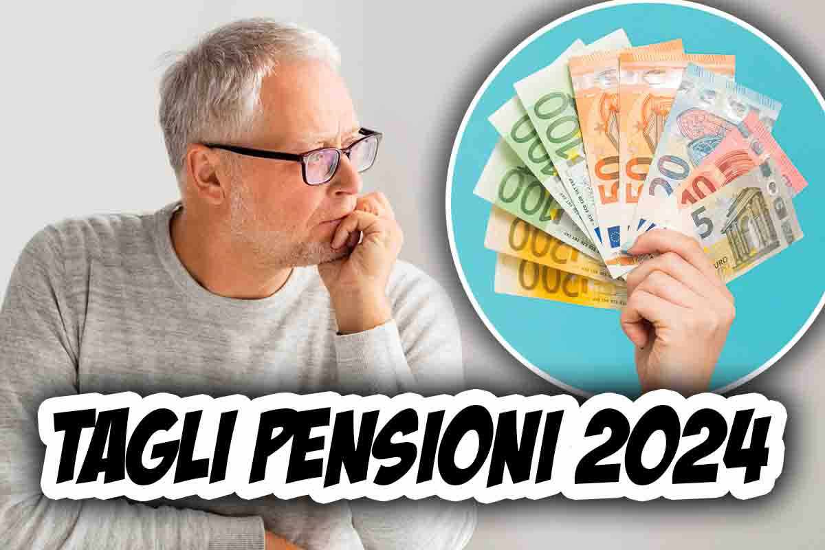 Tagli pensioni 2024