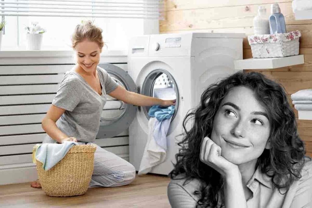 asciugare i panni con lavatrice