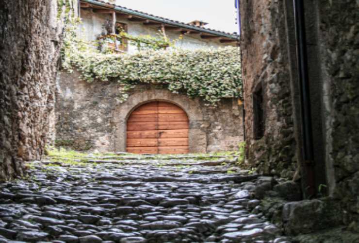 Un borgo fantasma in Italia 