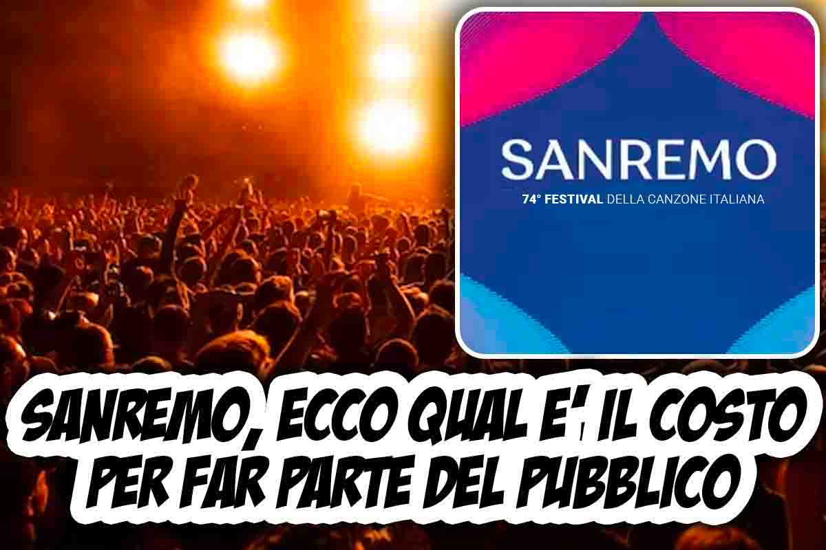 Biglietti del festival di Sanremo