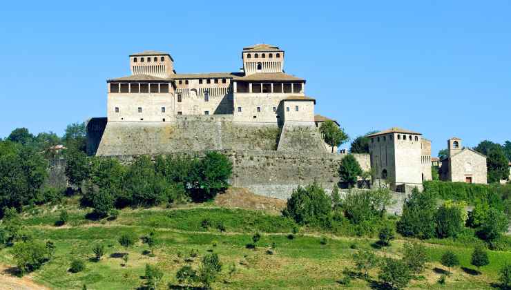 castello di Torrechiara, Val Parma