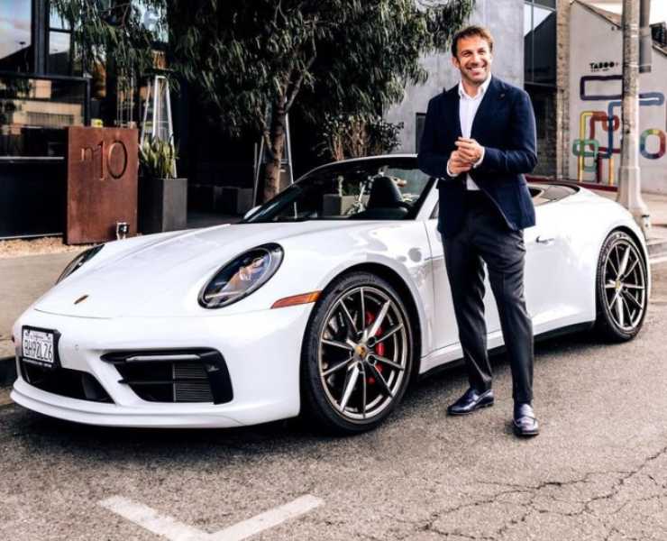 Alessandro Del Piero Porsche
