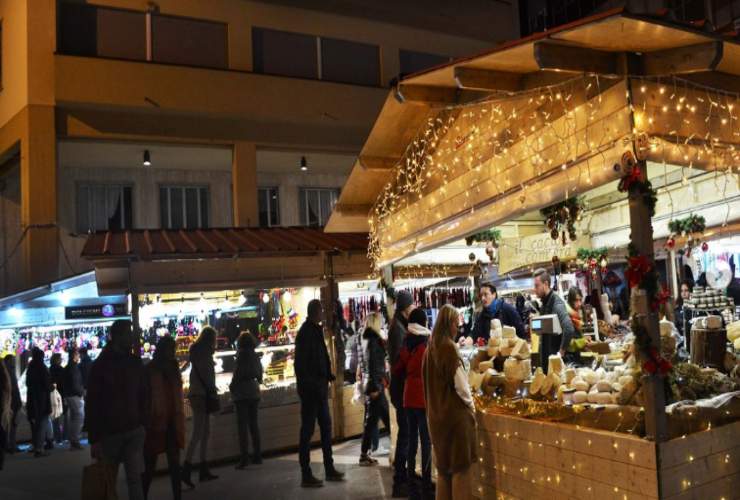 È il mercatino di Natale più grande d'Italia.