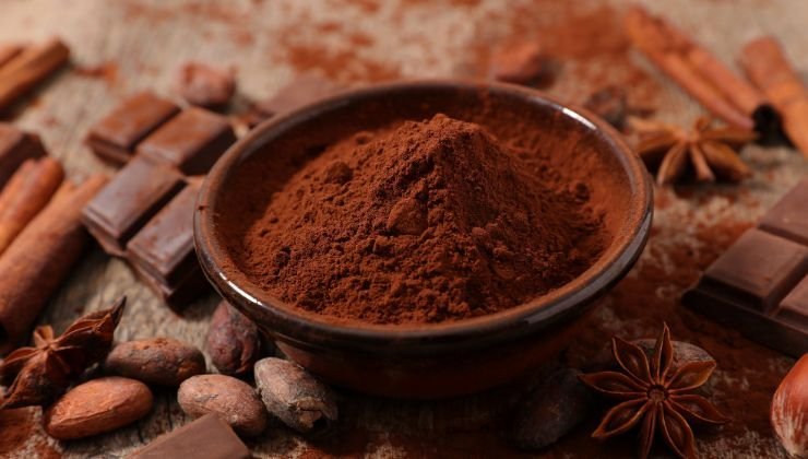 il cacao può aromatizzare lo zucchero