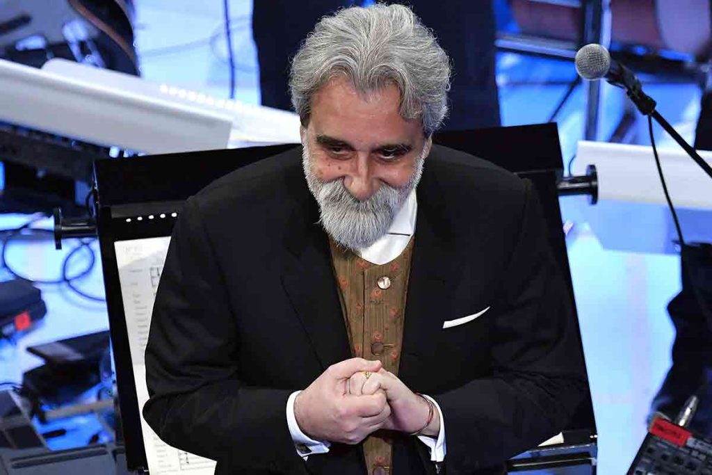 Beppe Vessicchio, uno dei membri della giuria foto Ansa