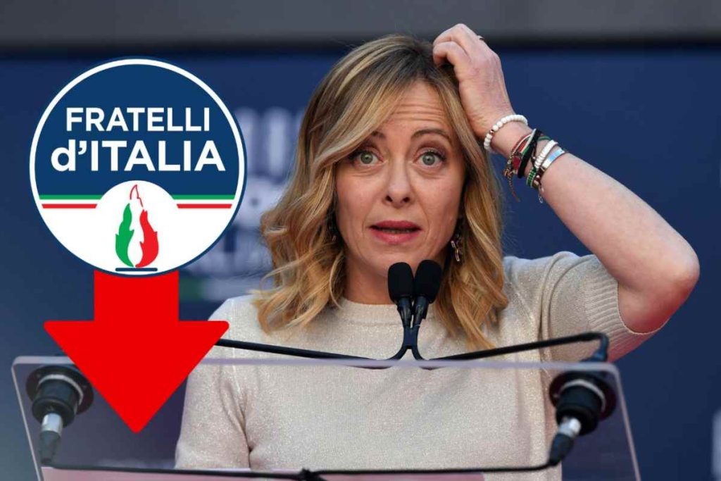 Fratelli d'Itala perde consensi nei sondaggi