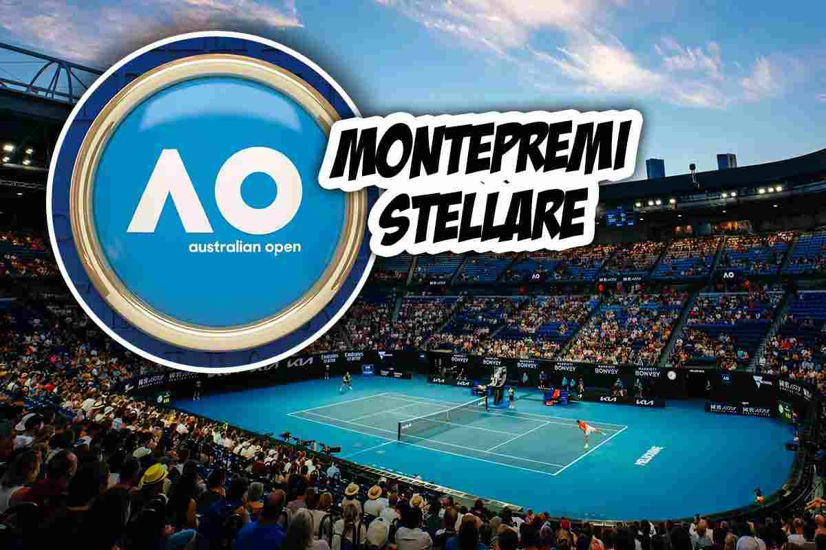 Montepremi stellare per il vincitore dell'Australian Open 2024 a