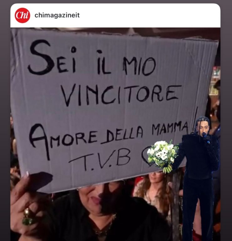 Ghali mamma dedica 