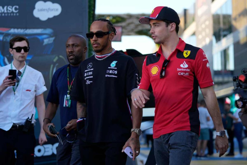 Ferrari: scintille Leclerc-Hamilton