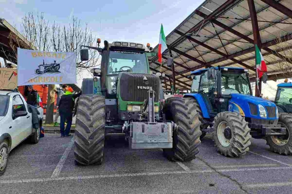 Protesta trattori San Salvo