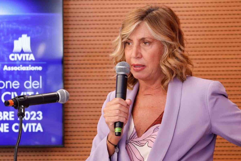 myrta merlino via da mediaset