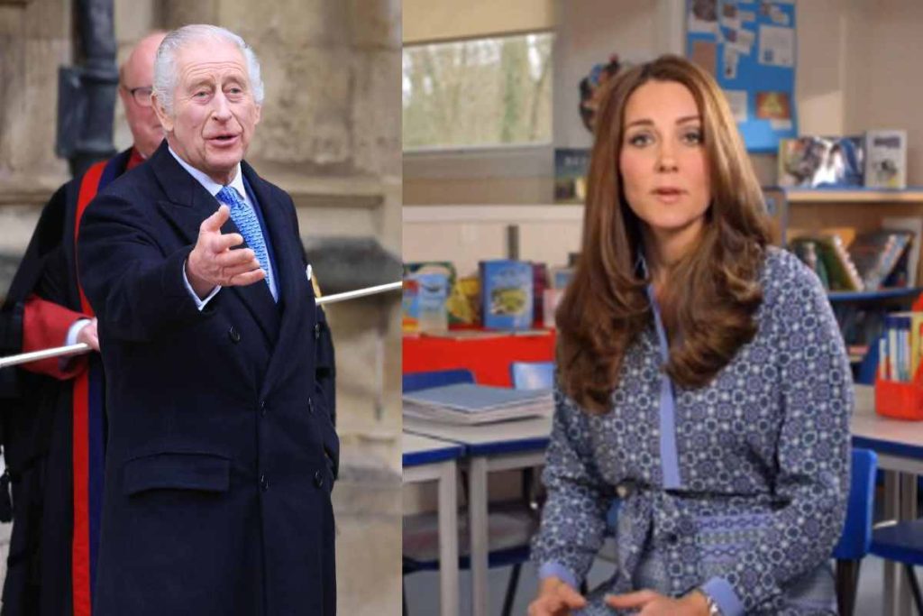 Re Carlo e Kate Middleton rapporto