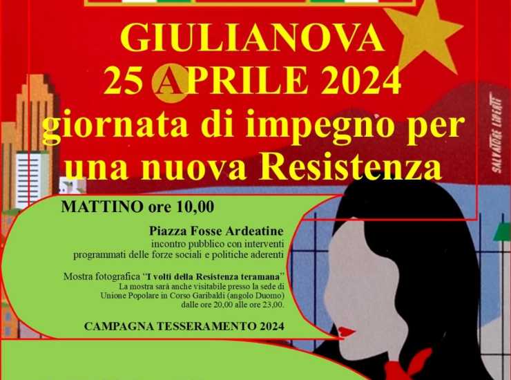 25 aprile manifestazioni Abruzzo