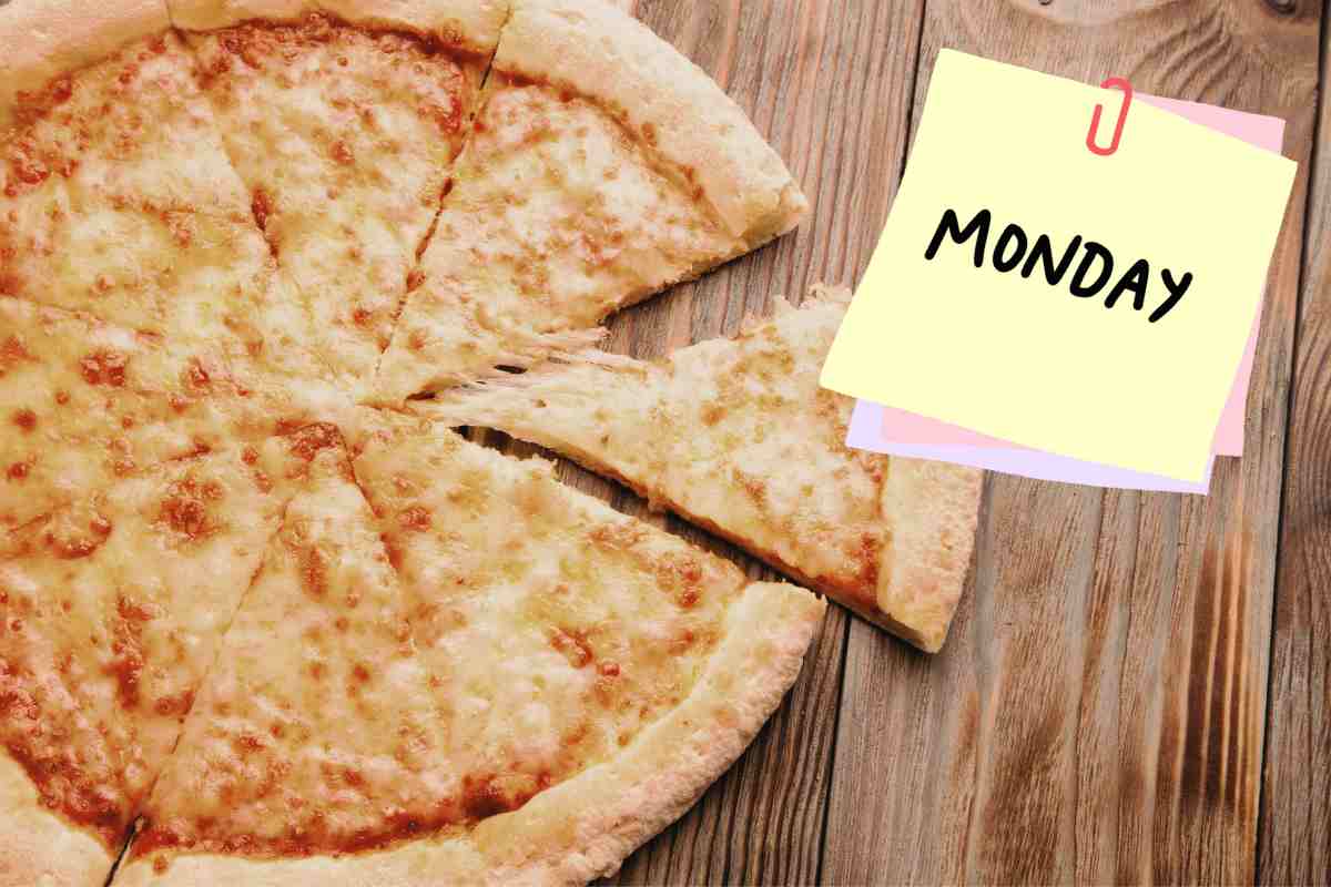 pizza del lunedì ricetta