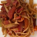 Ricette estive svuotafrigo, noodles con finocchi e carote