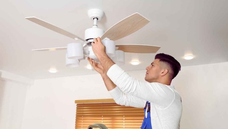 Come riparare ventilatore a soffitto