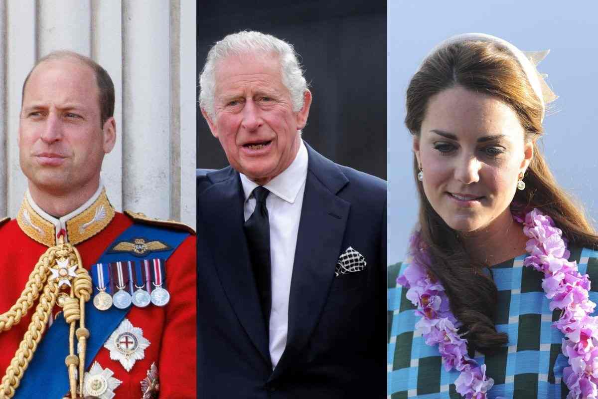 William arrabbiato con Re Carlo per Kate