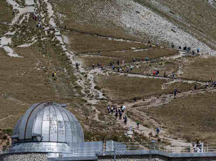 La ricostruzione dell'incidente di Campo Imperatore