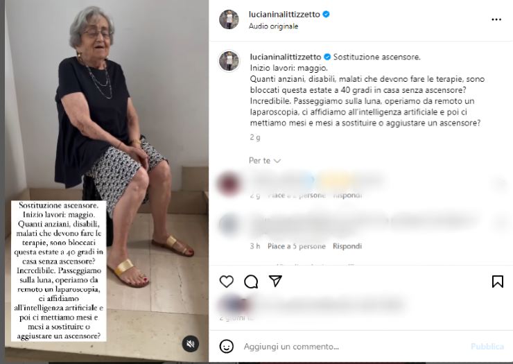 Luciana Littizzetto problemi con la madre