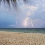 fulmine spiaggia abruzzo