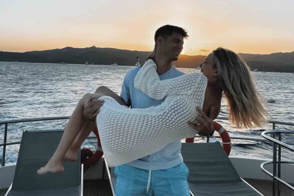 Il ripensamento di Alice Campello e Alvaro Morata