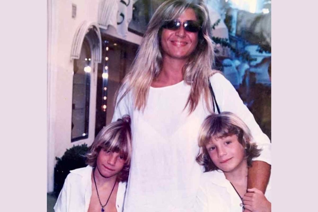 Myrta Merlino giovane