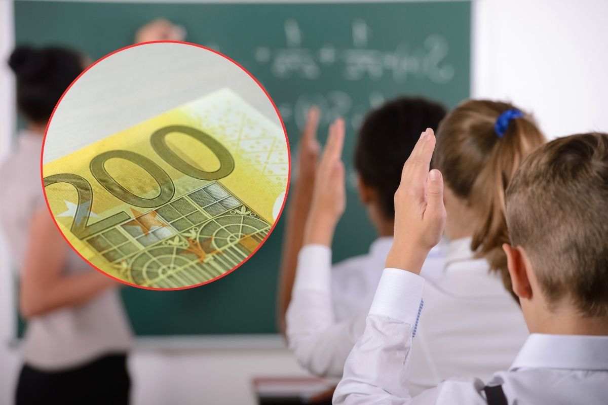 bonus scuola 200 euro