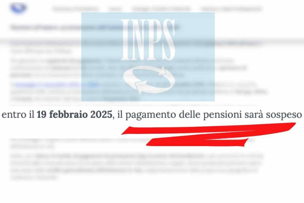 Inps messaggio