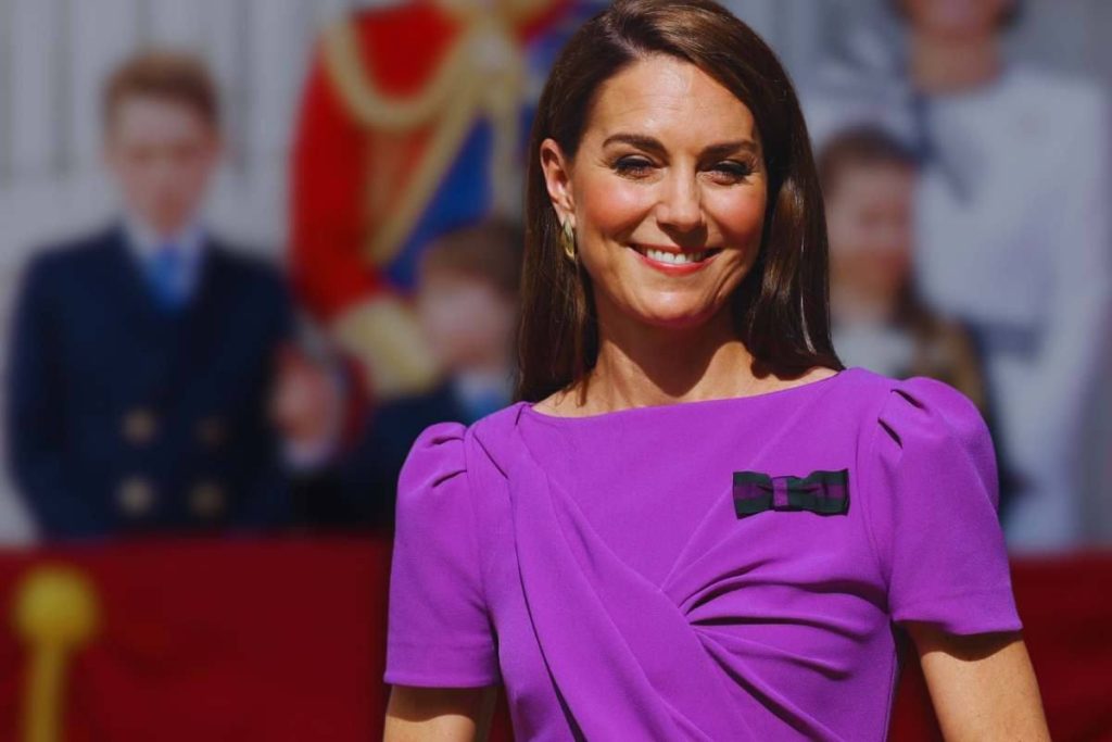 Kate Middleton si commuove per i figli