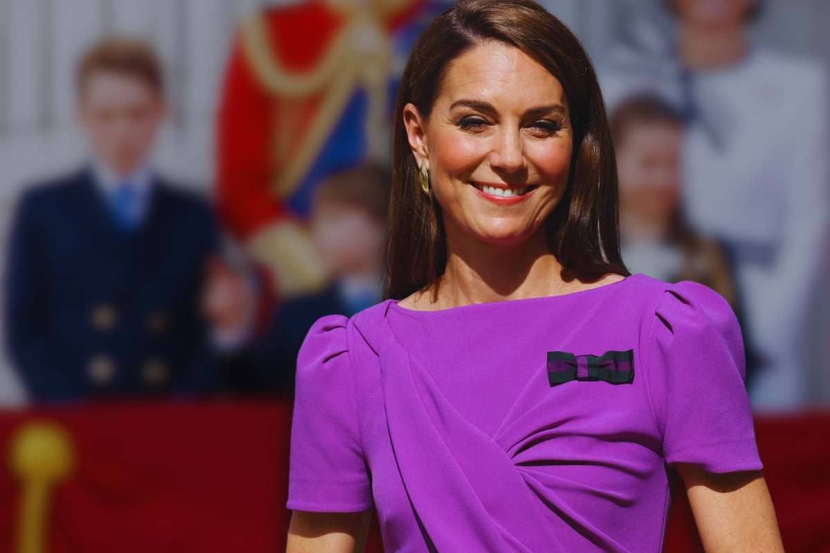 Kate Middleton si commuove per i figli