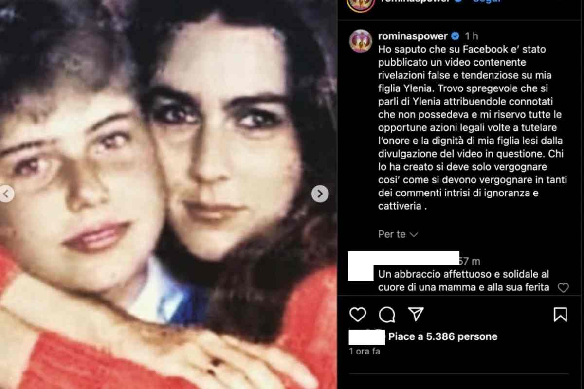 Che fine ha fatto Ylenia la figlia di Romina Power?