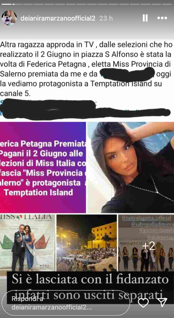 segnalazione federica alfonso temptation island