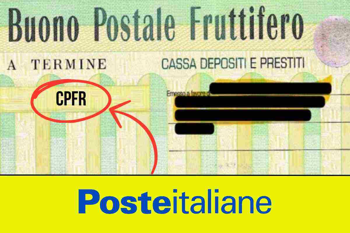 Buoni Poste, con clausola CPFR