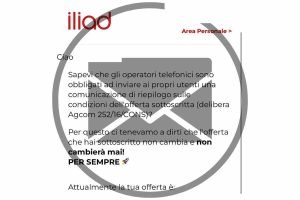 mail Iliad ai clienti