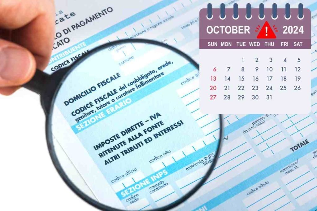 pagamento importante ottobre